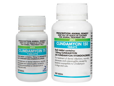 Apex Clindamycin 75 and 150 Tablets